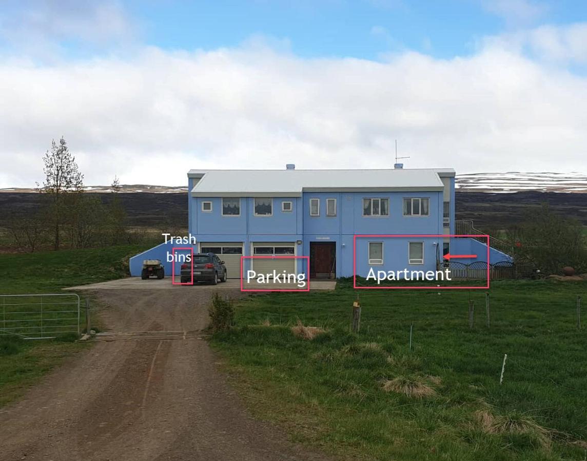 Peaceful farm apartment Eidar Exterior foto